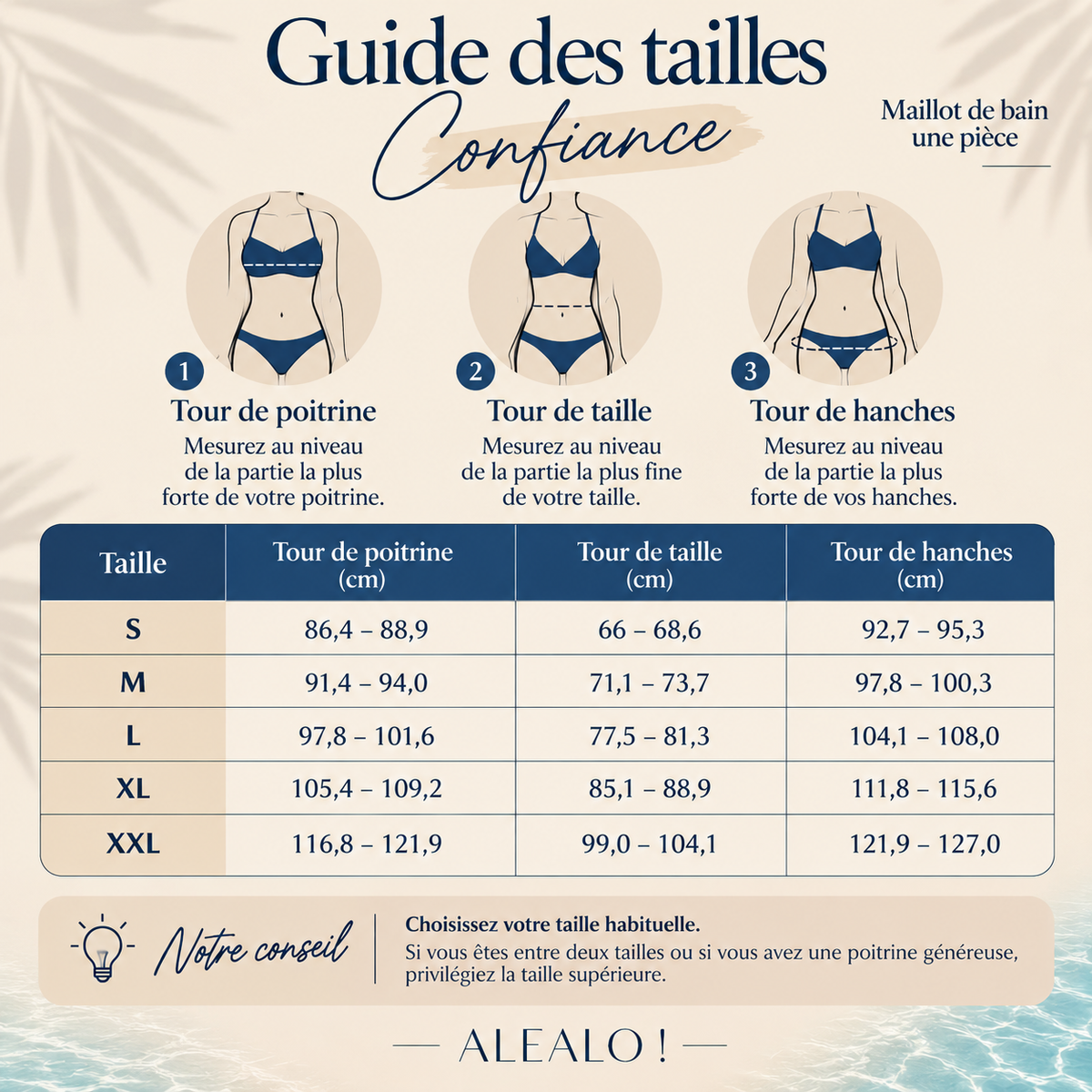 Confiance - Maillot de bain une pièce